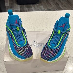 Air Jordan 36 XXXVI LOW LUKA DONCIC LASER BLUE'